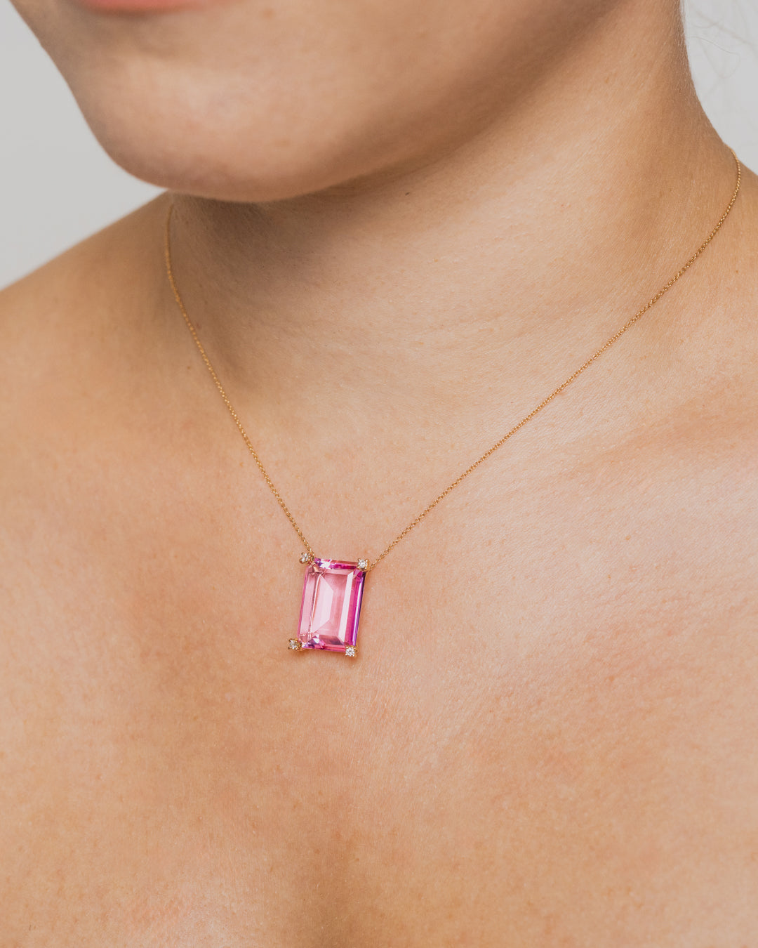 JR Color Collection - Necklace Pink Aurora