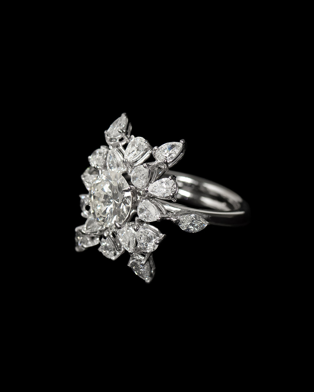 JR Bespoke X PAOLO PIOVAN Ring "Diamond Bloom"