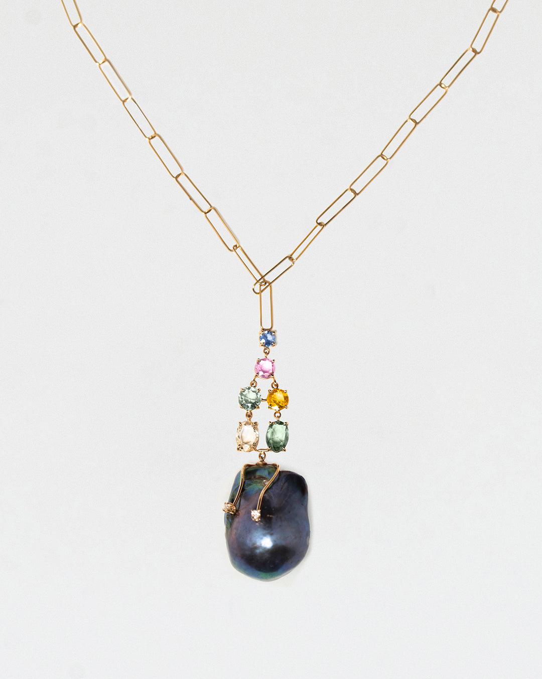 Paolo Piovan - Necklace Black Pearl