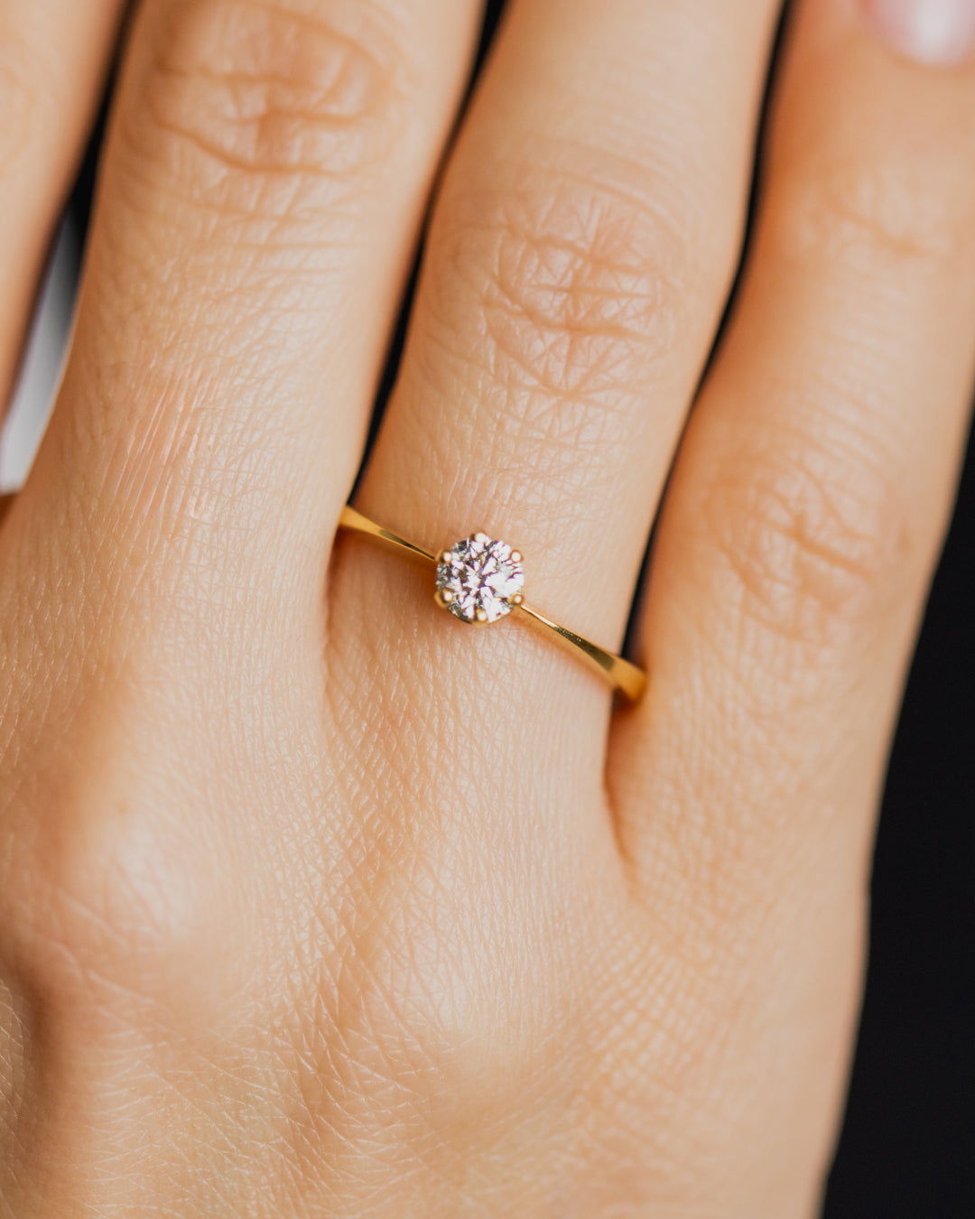 JR Solitaire Collection - Ring Diamonds x Yellowgold
