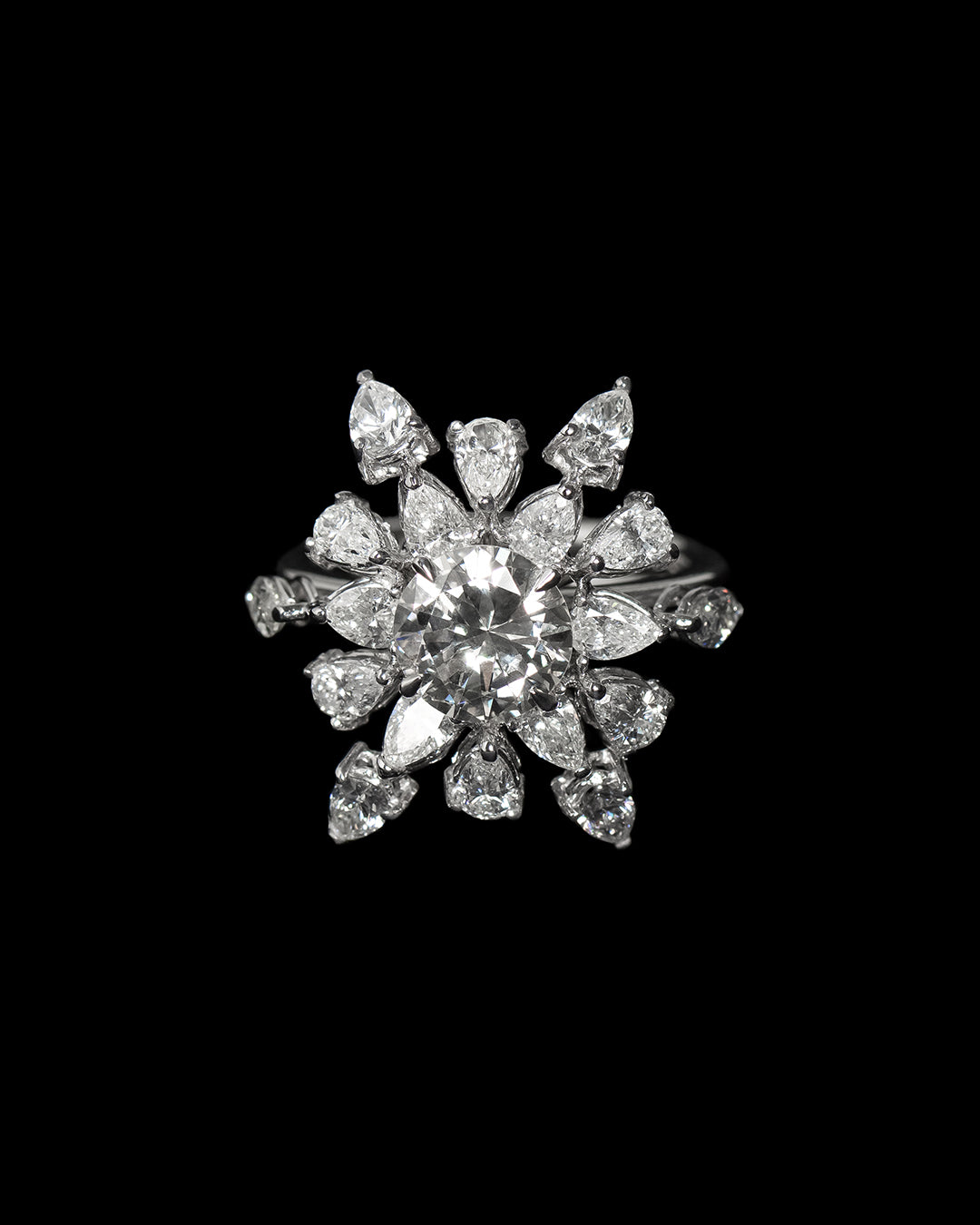 JR Bespoke X PAOLO PIOVAN Ring "Diamond Bloom"