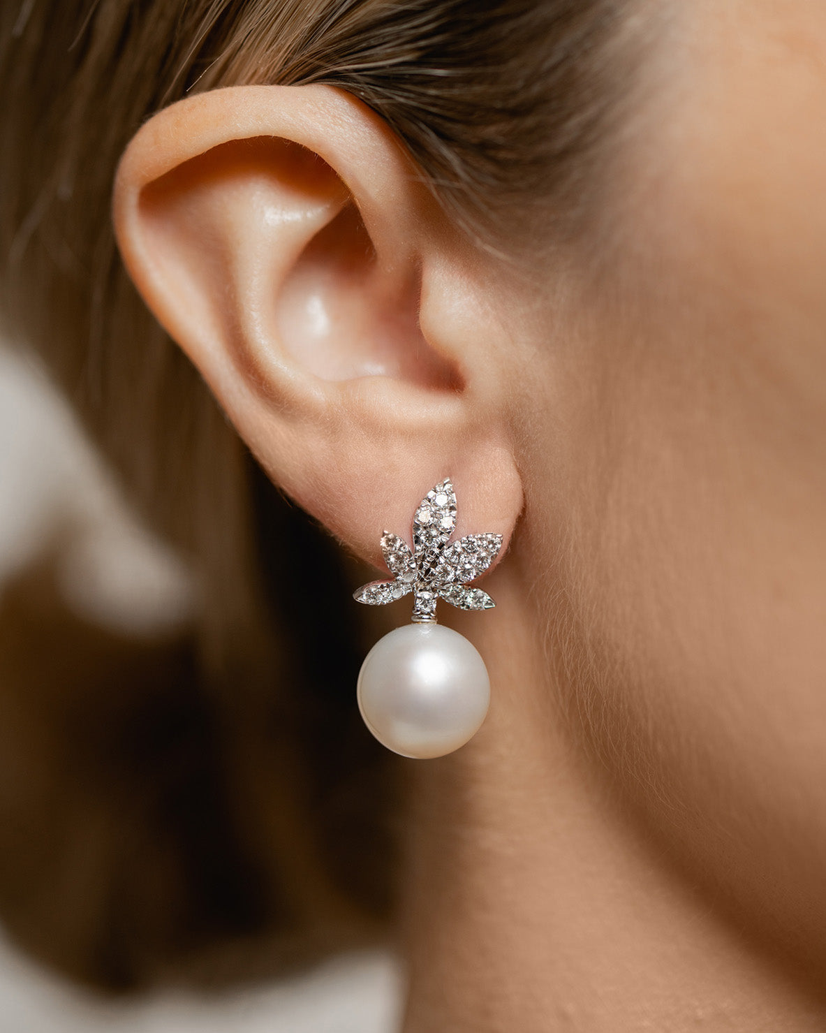 Paolo Piovan - Earrings Frosted Pearl