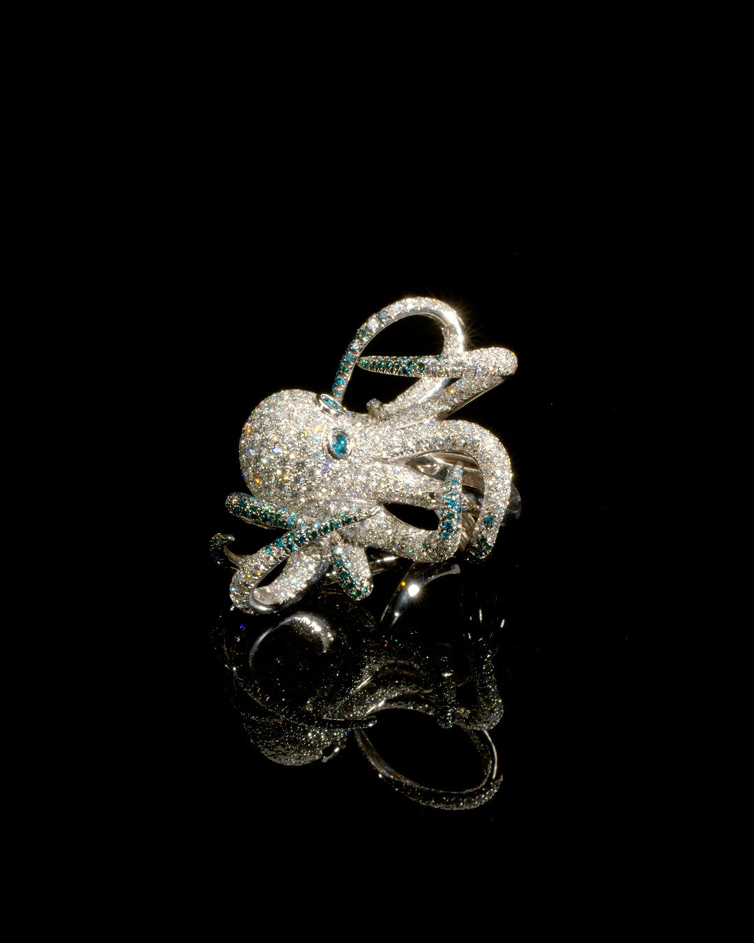 JR Bespoke X PAOLO PIOVAN Ring "Octopus"